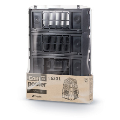 Prosperplast Kompostér Evogreen 630l černý IKEV630C - S411